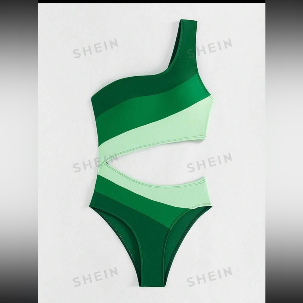 Single Shoulder swimsuit